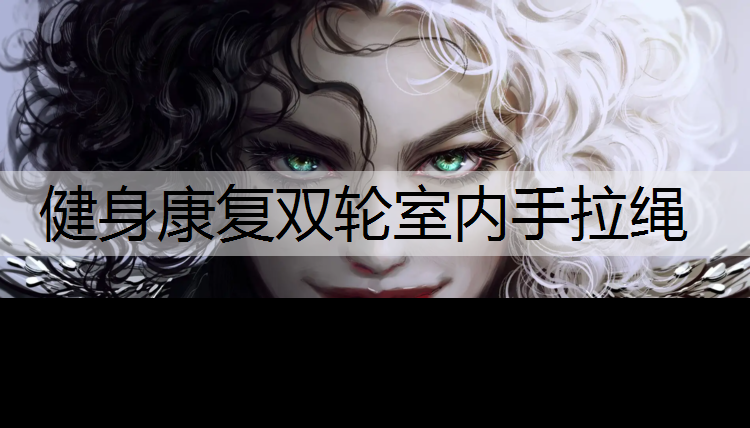 健身康复双轮室内手拉绳