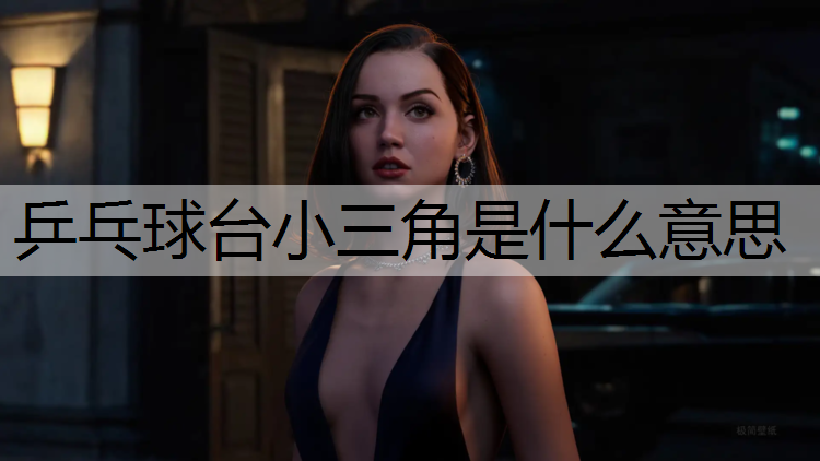 乒乓球台小三角是什么意思
