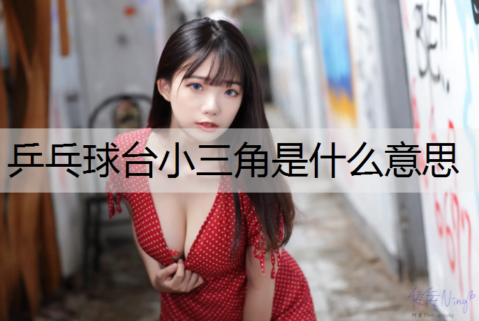 乒乓球台小三角是什么意思